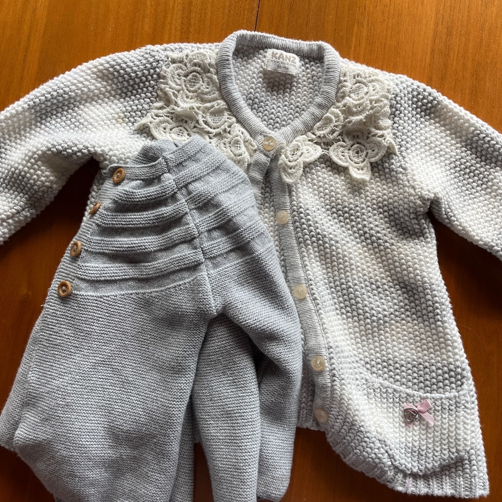 Sweet girls knit sweater bundle
